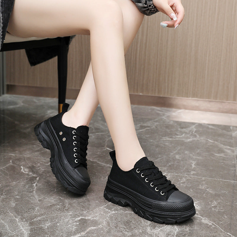 Damen Sportliche Sneaker mit dämpfendem Sohlenprofil und modischem Design EB