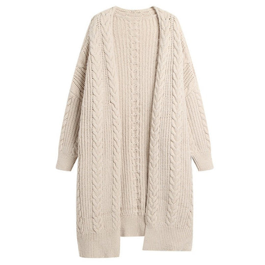 Damen Großer Strickcardigan EB