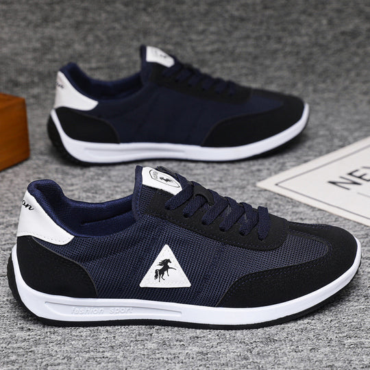 Damen Sportliche Sneakers mit atmungsaktivem Obermaterial und bequemer Sohle EB