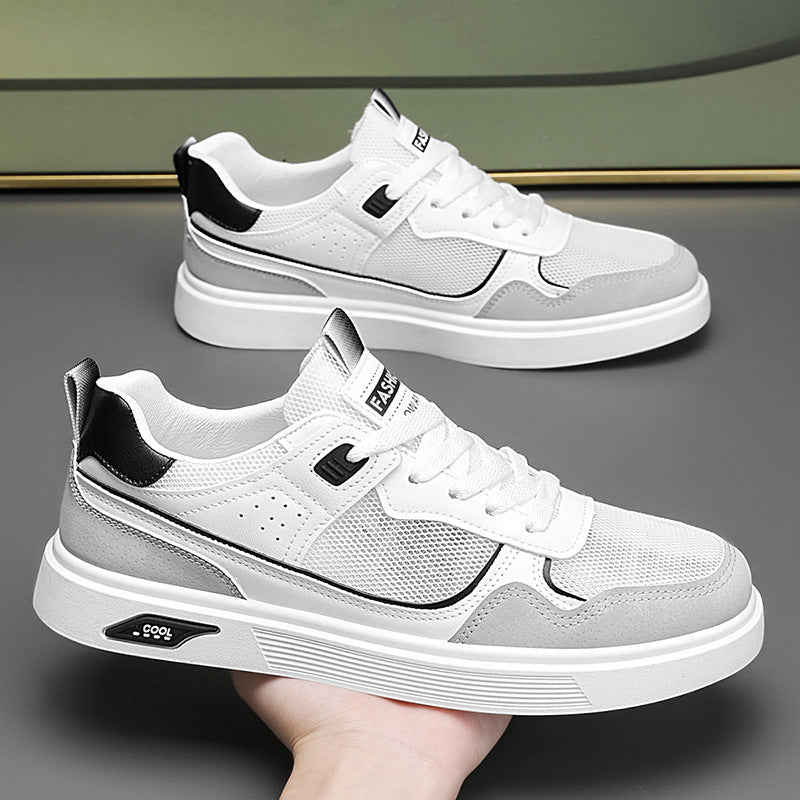 Damen sportliche Freizeitsneaker mit atmungsaktivem Mesh-Obermaterial und dämpfender Sohle EB