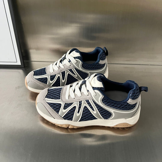 Damen Sportliche Lauf-Sneaker mit flexiblem Mesh und rutschfester Sohle EB