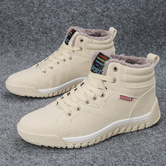 Damen Sportlich warme Winter-Sneaker mit isolierendem Innensohlenkomfort EB