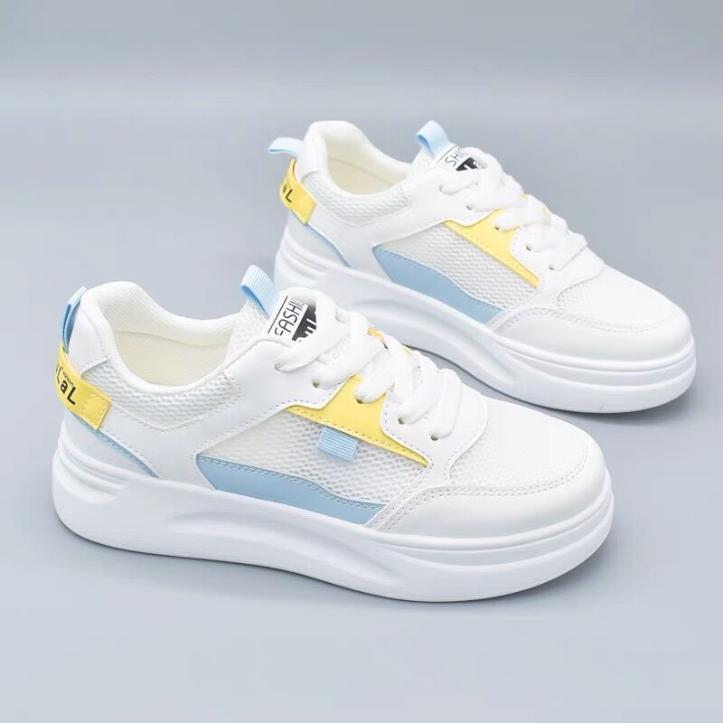 Damen Sportliche Sneakers mit innovativer Dämpfungstechnologie und atmungsaktiven Netzdetails EB