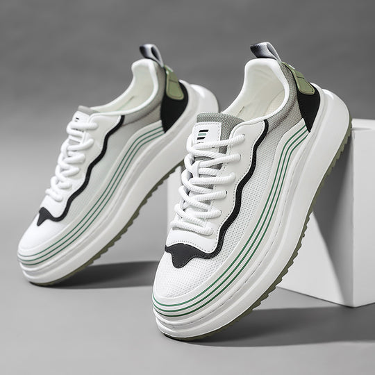 Damen Sportliche Sneakers mit dämpfender Laufsohle und elastischem Obermaterial EB