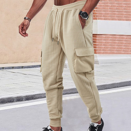 Herren Freizeit Cargo-Hose mit bequemem Schnitt und praktischen Taschen EB