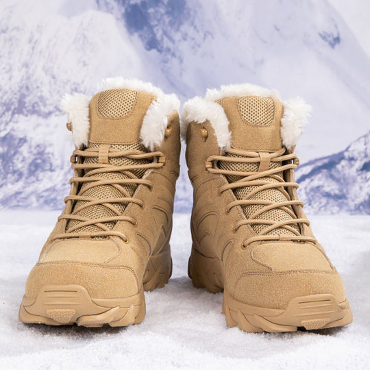 Damen Winterstiefel mit isolierter Fütterung und rutschfester Laufsohle EB