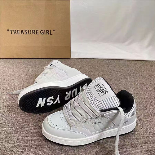 Damen Sportliche Sneakers mit atmungsaktivem Obermaterial und griffiger Sohle EB