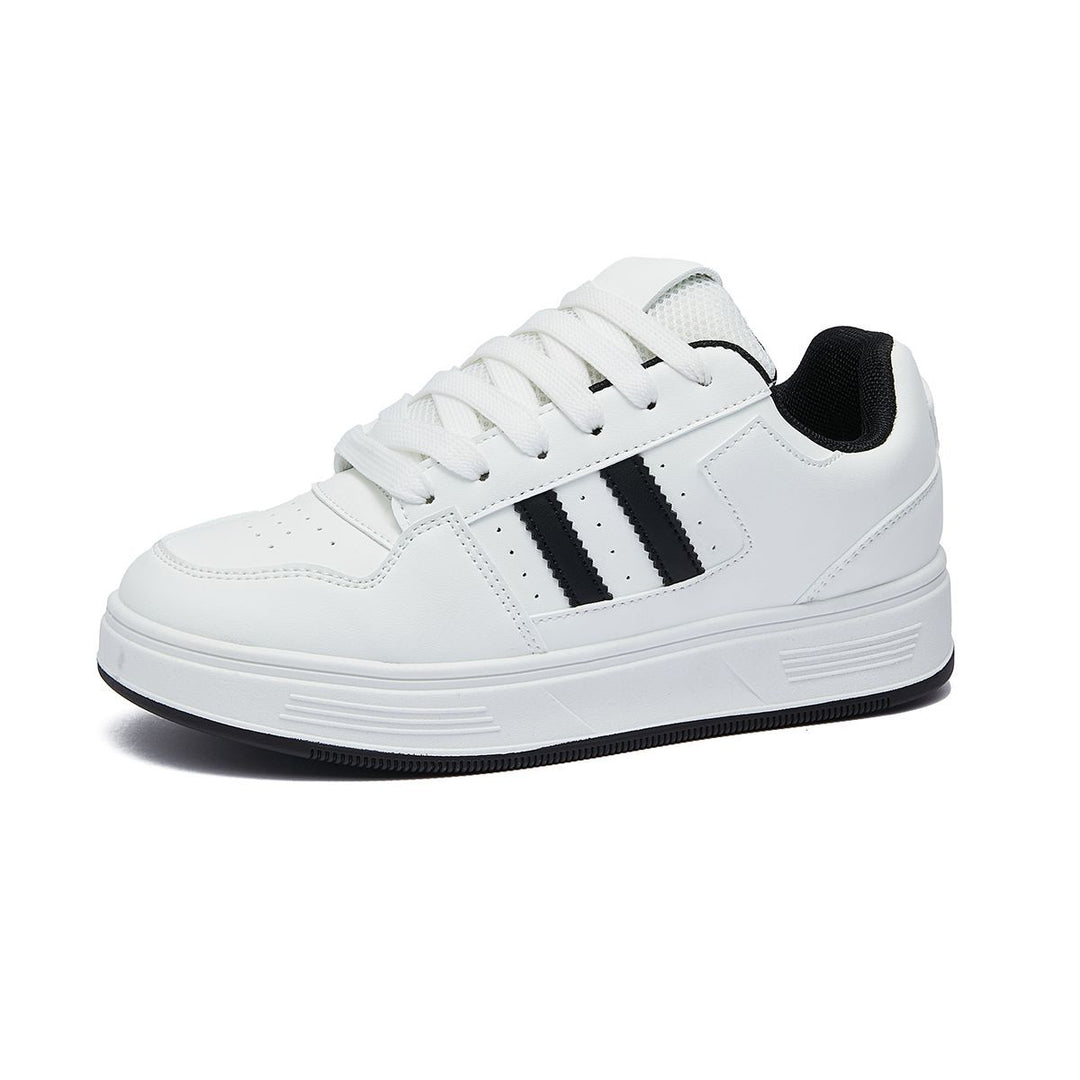 Damen Sportliche Sneakers im Retro-Look mit farblichen Akzenten EB