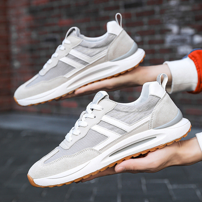Damen Sportliche und trendige Sneakers mit atmungsaktiver Obermaterialkombination EB