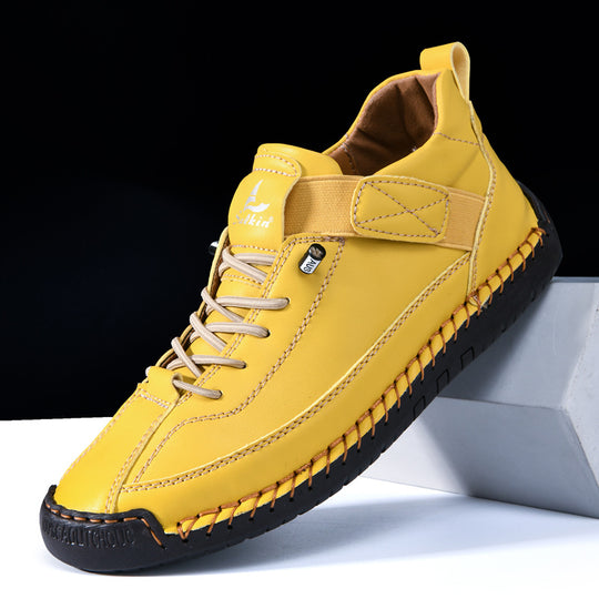 Herren Komfortable und stylische Freizeitschuhe mit verstellbarem Klettverschluss EB