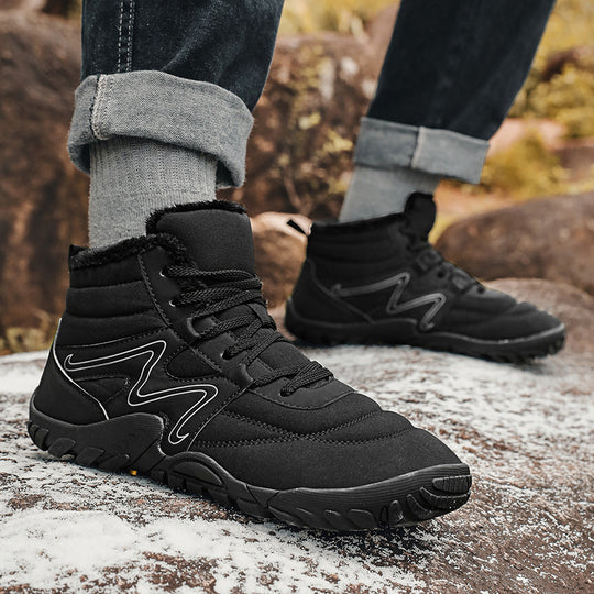 Damen Hohe Wintersneaker mit isolierender Innenausstattung und rutschfester Sohle EB