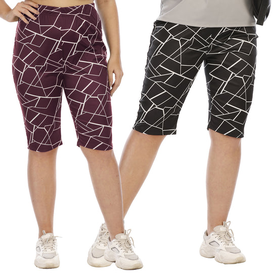 Damen sportliche Radlerhose EB