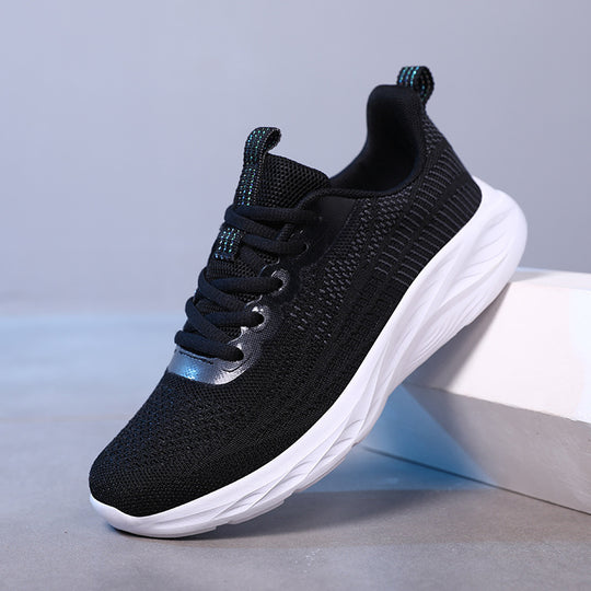 Damen Sportliche Freizeitschuhe mit atmungsaktiver Oberflächenstruktur und weicher Dämpfung EB