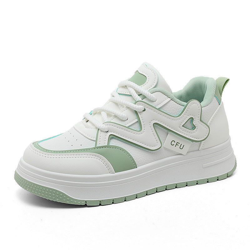 Damen Sportliche Sneakers mit atmungsaktiver Mesh-Konstruktion und dämpfender Sohle EB