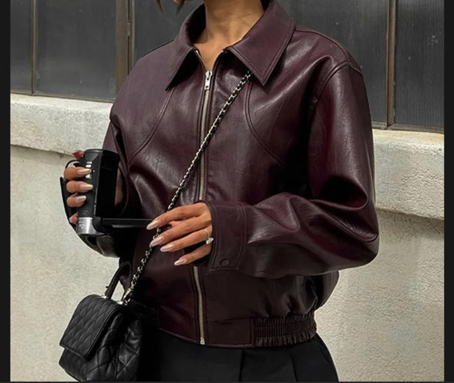 Damen Sportliche jacke mit elastischem Bund EB