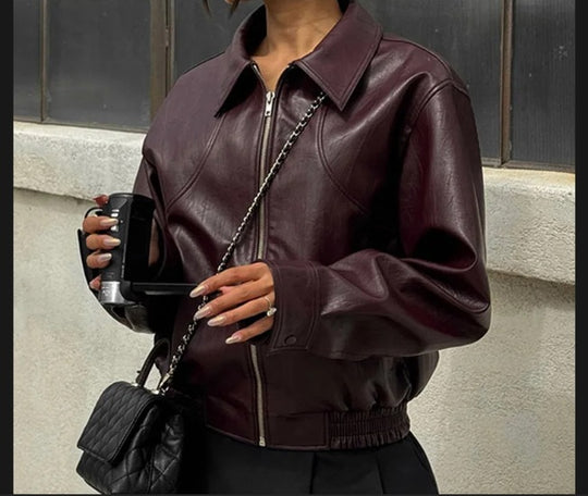 Damen Sportliche jacke mit elastischem Bund EB