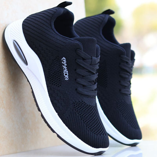 Damen Bequeme und atmungsaktive Sneakers mit stoßdämpfendem Komfort EB