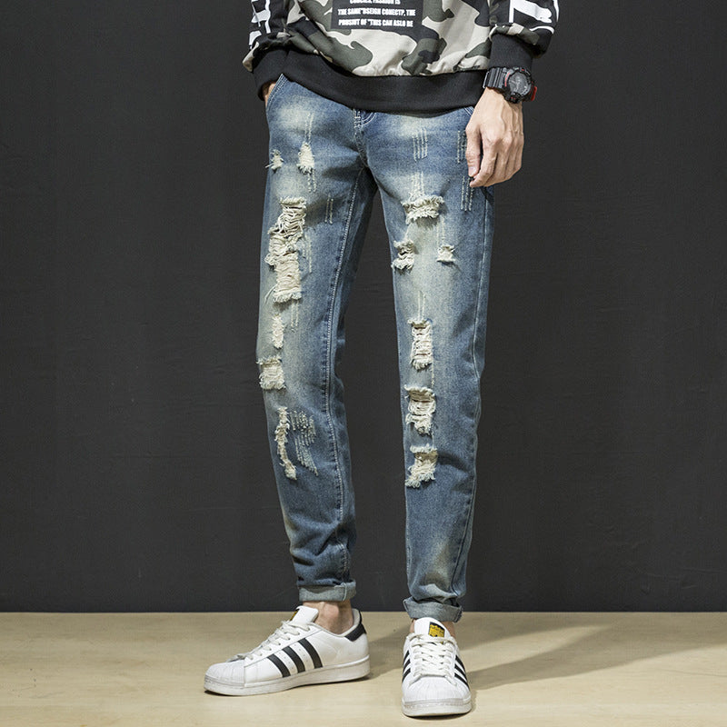 Herren Destroyed Jeans EB