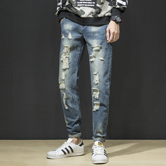 Herren Destroyed Jeans EB