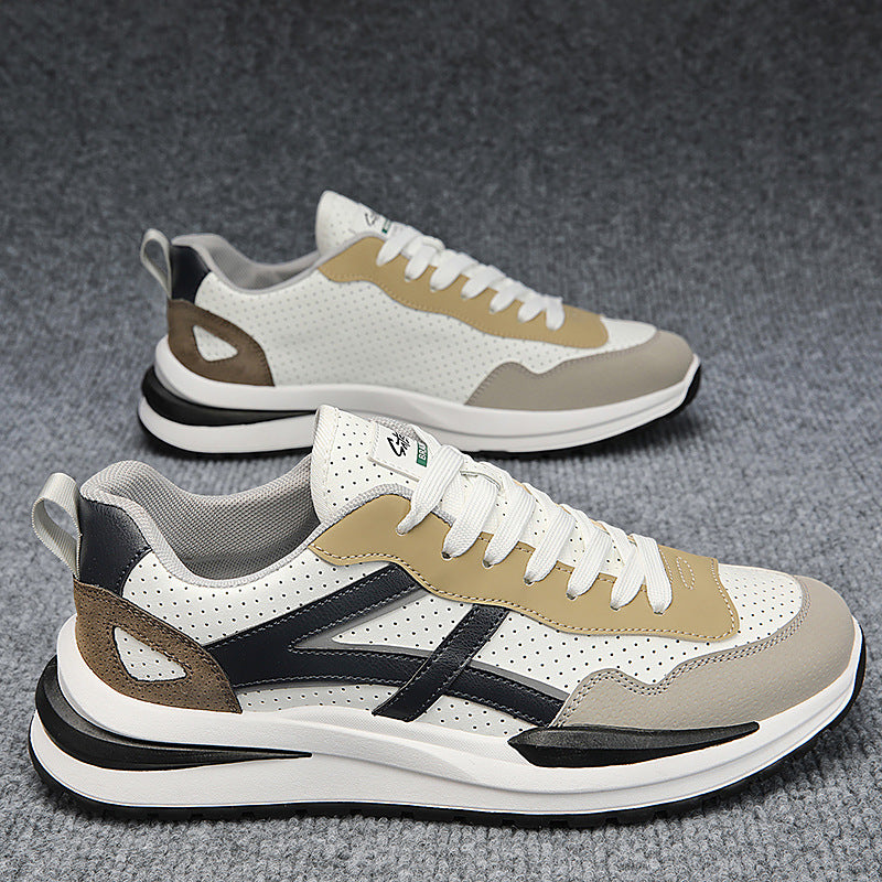 Damen Sportliche Sneakers mit atmungsaktiver Mesh-Oberfläche und gepolsterter Sohle EB