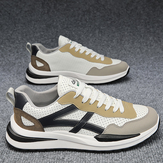 Damen Sportliche Sneakers mit atmungsaktiver Mesh-Oberfläche und gepolsterter Sohle EB