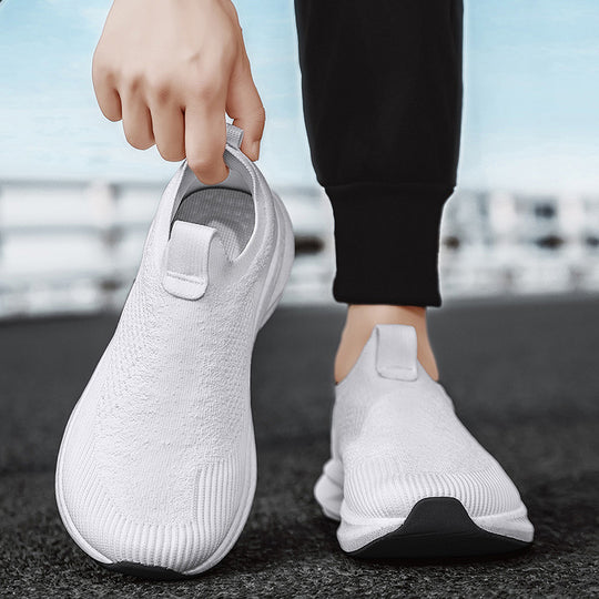 Damen Stretch-Sneaker mit atmungsaktivem Obermaterial und rutschfester Sohle EB