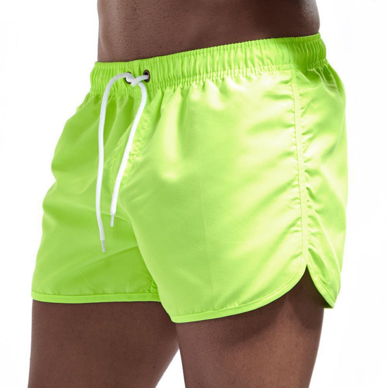 Herren Badeshorts mit schnell trocknendem Material und elastischem Bund EB
