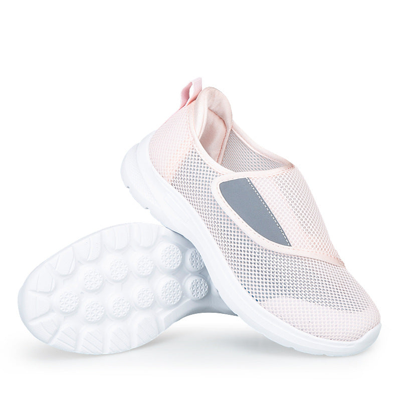 Damen Atmungsaktive Slip-On Sneakers mit rutschfester Sohle EB
