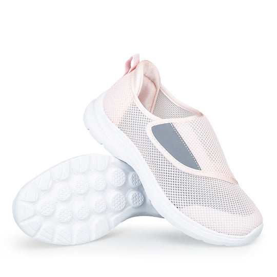 Damen Atmungsaktive Slip-On Sneakers mit rutschfester Sohle EB
