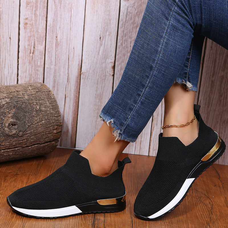 Damen Atmungsaktive Sockensneaker mit rutschfester Sohle und flexibler Passform EB