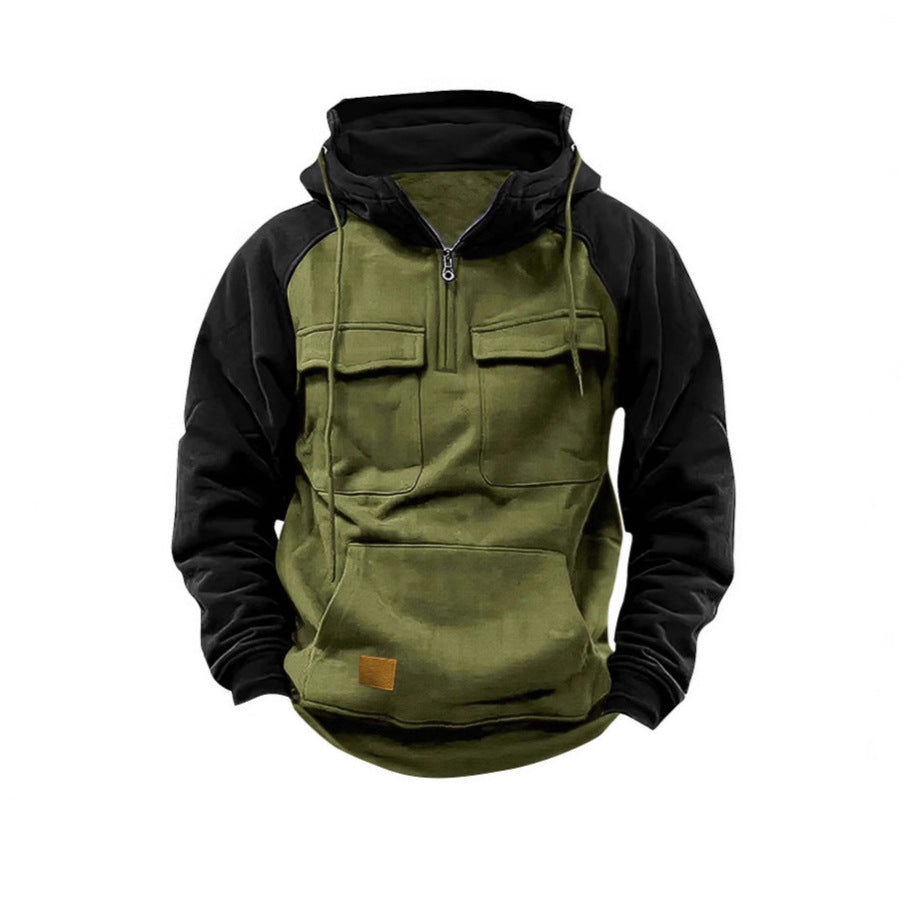 Herren Funktioneller Hoodie mit praktischen Taschen und innovativem Design EB