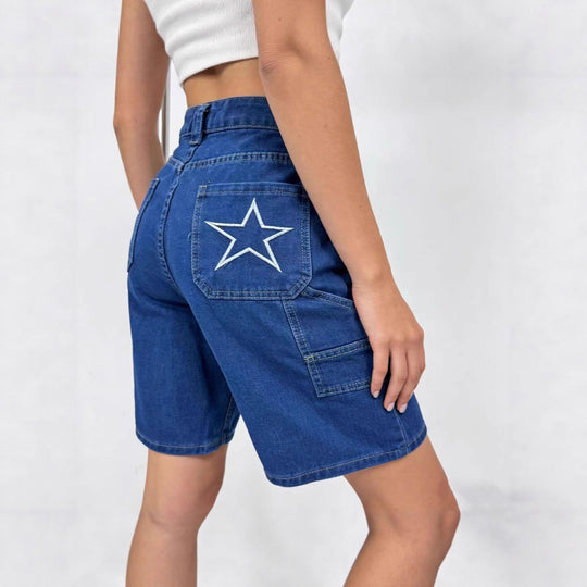 Damen lässige Cargo-Shorts EB