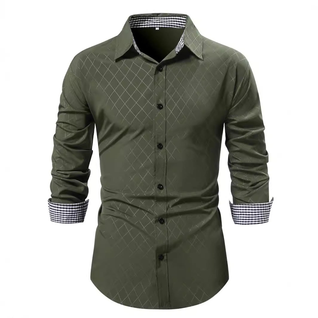Herren Langarmhemd EB