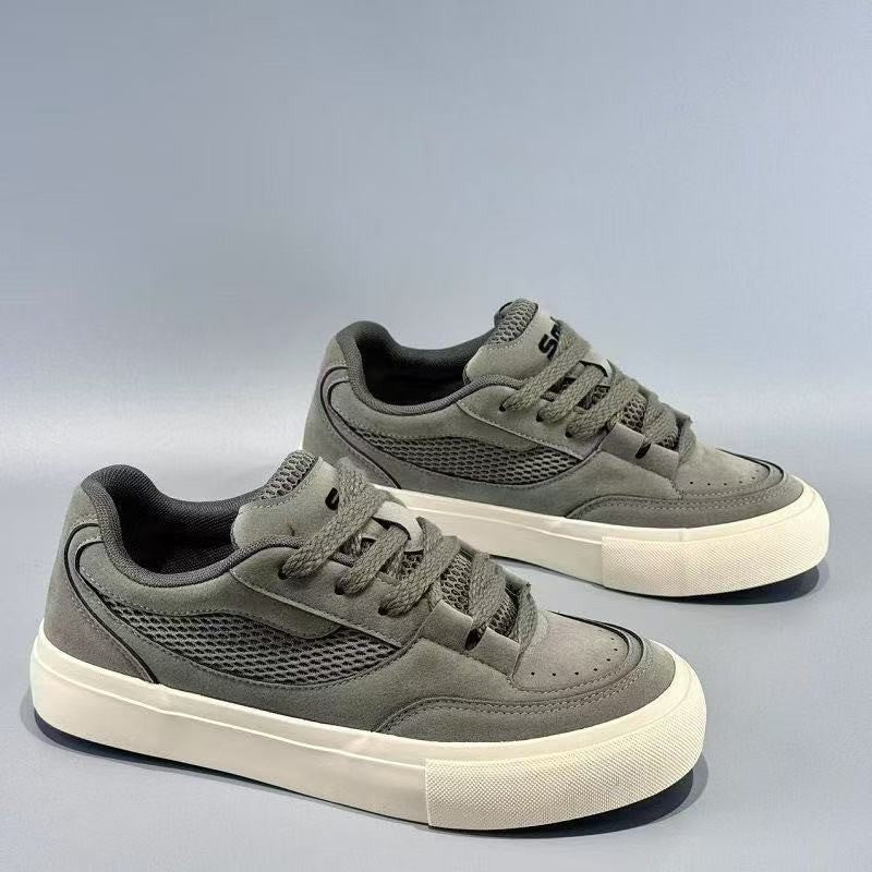 Damen Sportliche Sneaker mit atmungsaktivem Obermaterial und gepolstertem Fußbett EB