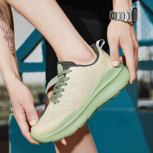 Damen sportliche Lauf- und Fitness-Sneakers mit innovativem Dämpfungssystem EB