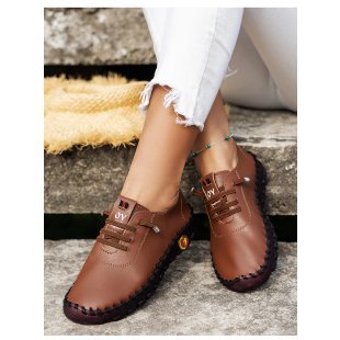 Damen  leichte Alltags-Slipper-Sneaker mit verdeckter Schnürung, elastischem Einstieg und griffiger Trailsohle EB