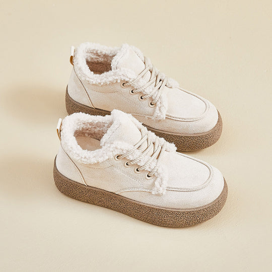 Damen Sneaker mit kuscheligem Innenfutter und dämpfender Laufsohle EB