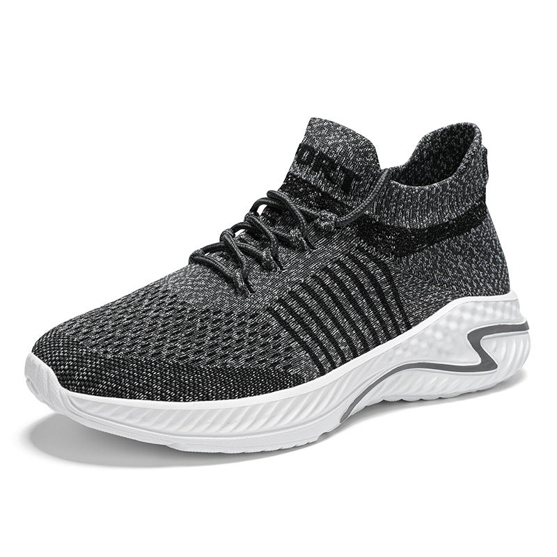 Damen Sportliche Sneakers mit flexiblem Strick-Obermaterial und rutschfester Sohle EB