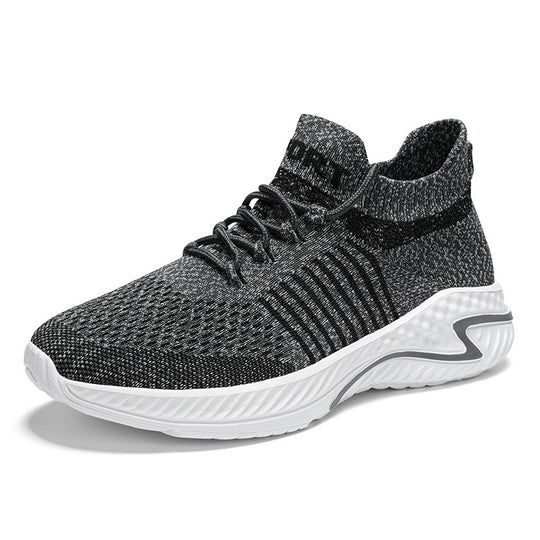 Damen Sportliche Sneakers mit flexiblem Strick-Obermaterial und rutschfester Sohle EB