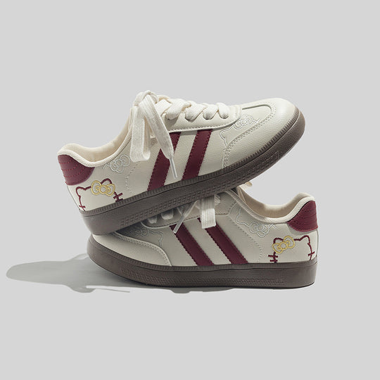 Damen Sportliche Sneakers mit verspieltem Design und hochwertigem Obermaterial EB