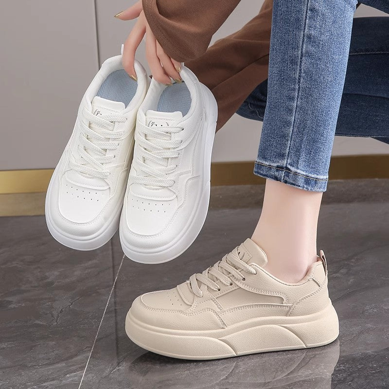 Damen Chunky Sneakers mit atmungsaktivem Obermaterial und komfortabler Sohle EB