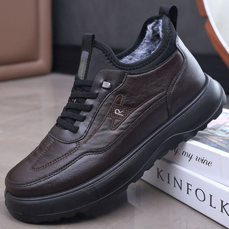 Damen Komfortable und stilvolle Sneakers mit warmem Innenfutter EB