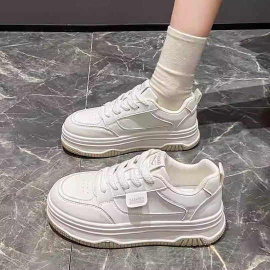 Damen Stadtliche Chunky Sneakers mit dicker Sohle und sportlichem Design EB