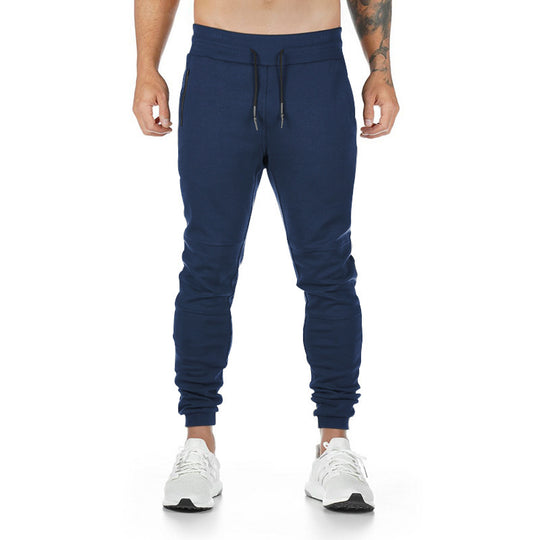 Herren funktionale Sport-Jogginghose mit atmungsaktiven Einsätzen und integriertem Kordelzug EB