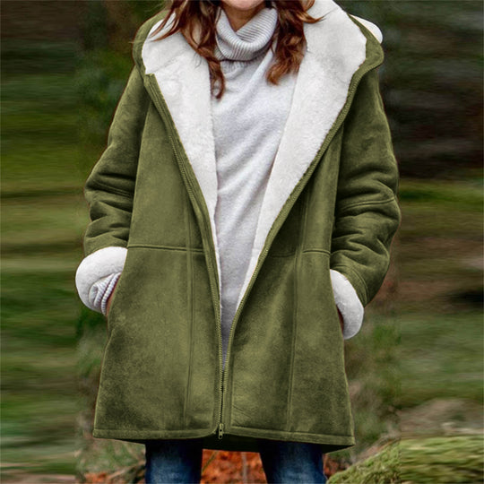 Damen Fleecegefütterte Outdoor-Jacke EB