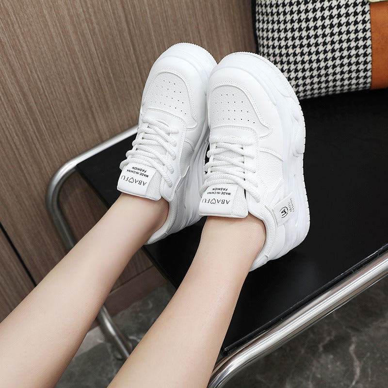 Damen Chunky Sneakers mit atmungsaktiver Mesh-Oberfläche und dämpfender Sohle EB