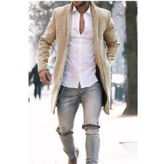 Herren elegante Wolljacke EB