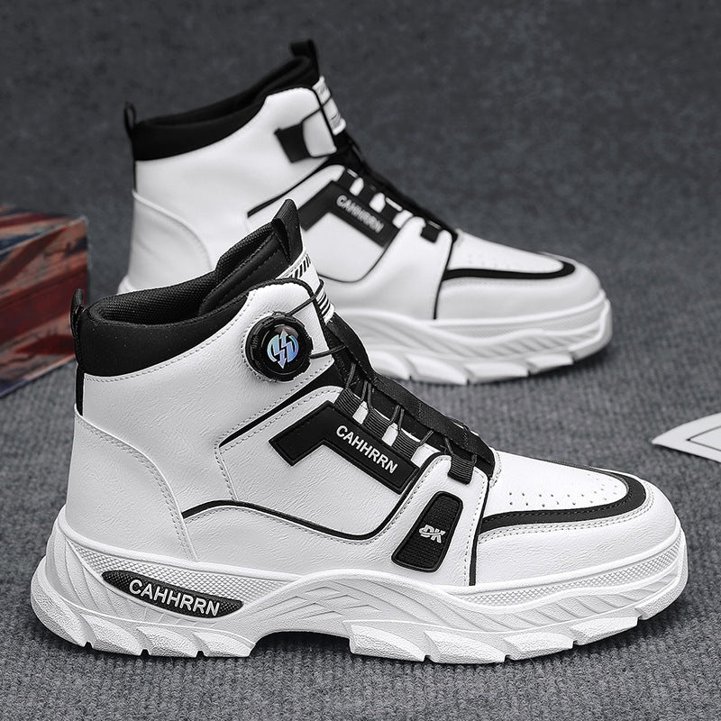 Damen Hochwertige High-Top Sneakers mit innovativem Schnellschnürsystem EB
