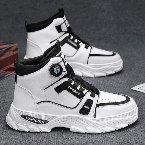 Damen Hochwertige High-Top Sneakers mit innovativem Schnellschnürsystem EB