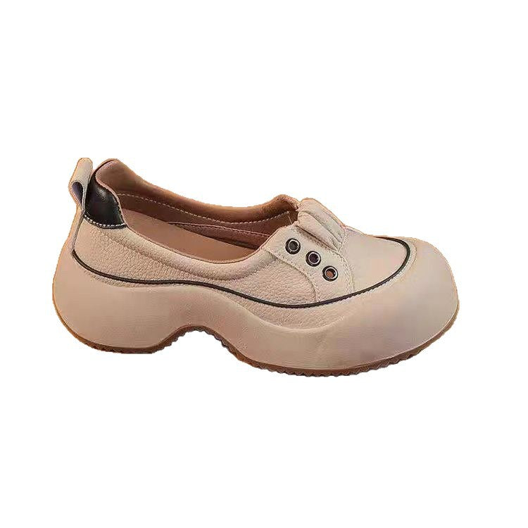 Damen Lifestyle Slip-On Sneakers mit darunter liegendem Panel EB